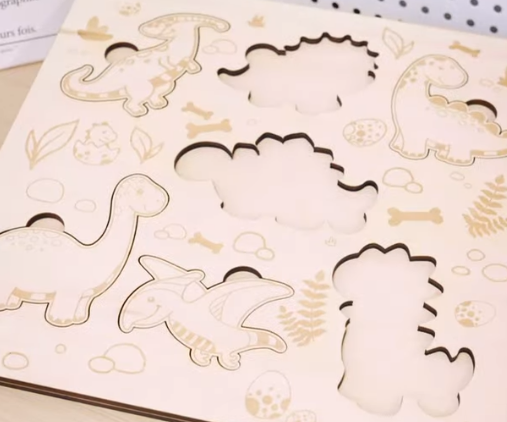 How to Make Dinosaur Puzzles