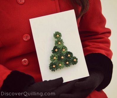 Quilled Christmas Card
