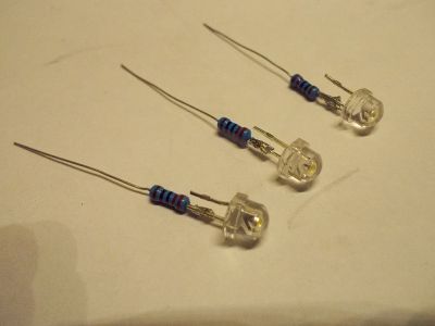 Wire the LED's With Resistors in Series