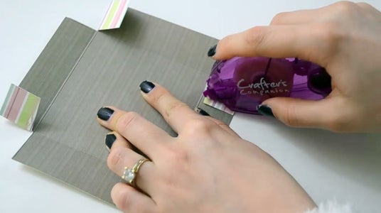 Stick the Corners and Build the Lid for Your Gift Box.