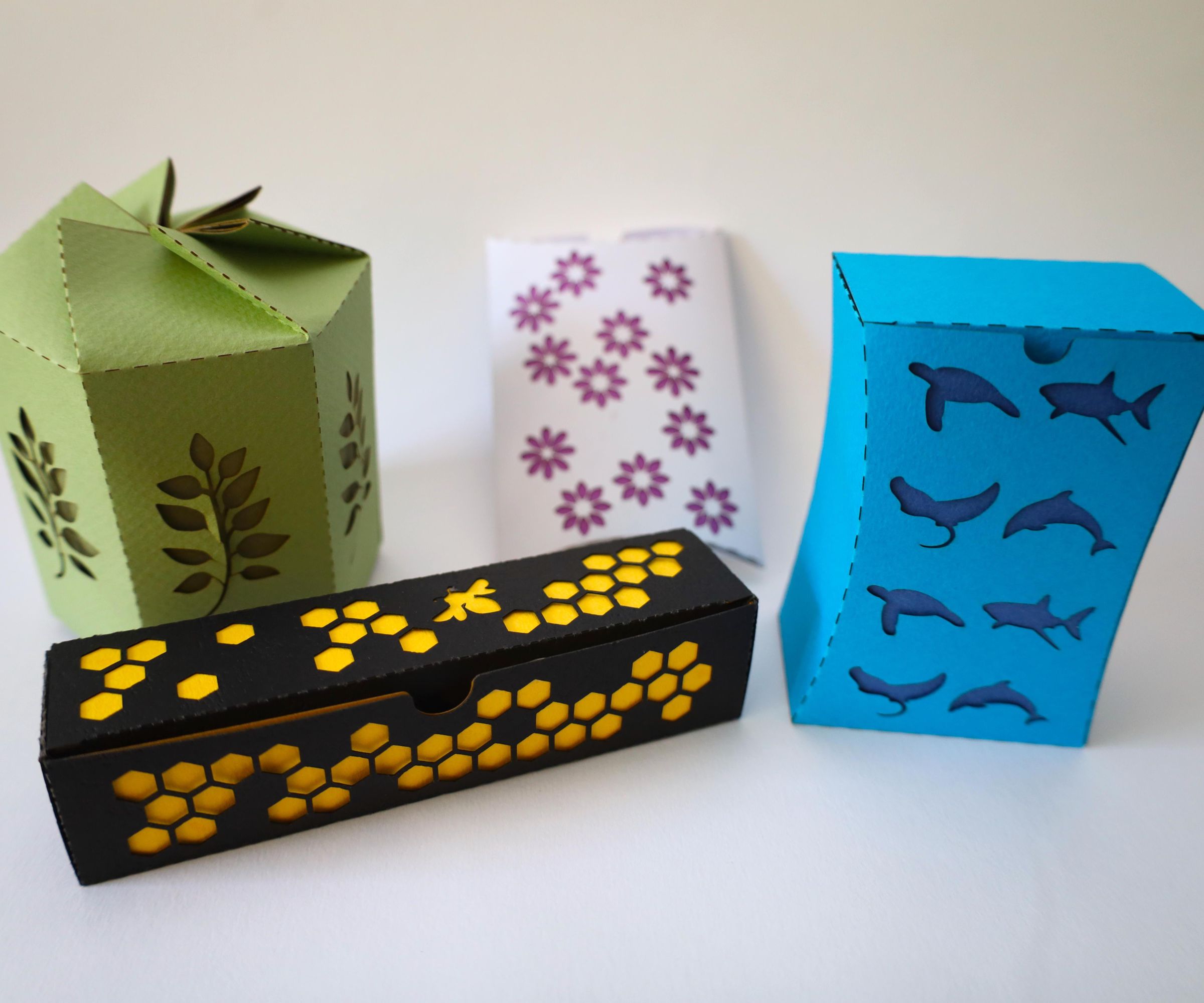How to Create a Patterned Cardboard Gift Box
