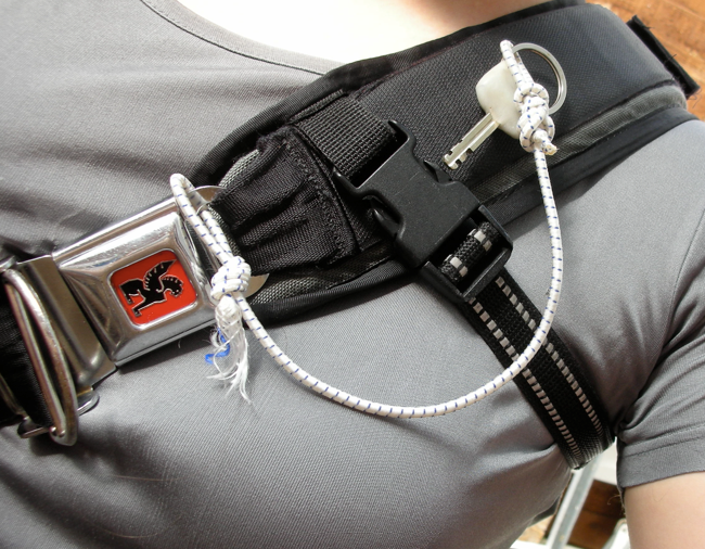 Bike Lock Key Holder