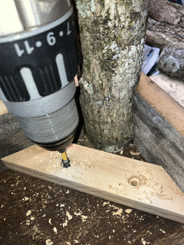 Assemble Top to Leg & Apron Assembly