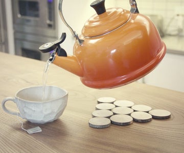 Geo Wood Trivet