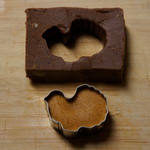 Punch Out the Pumpkin Butterscotch Shapes