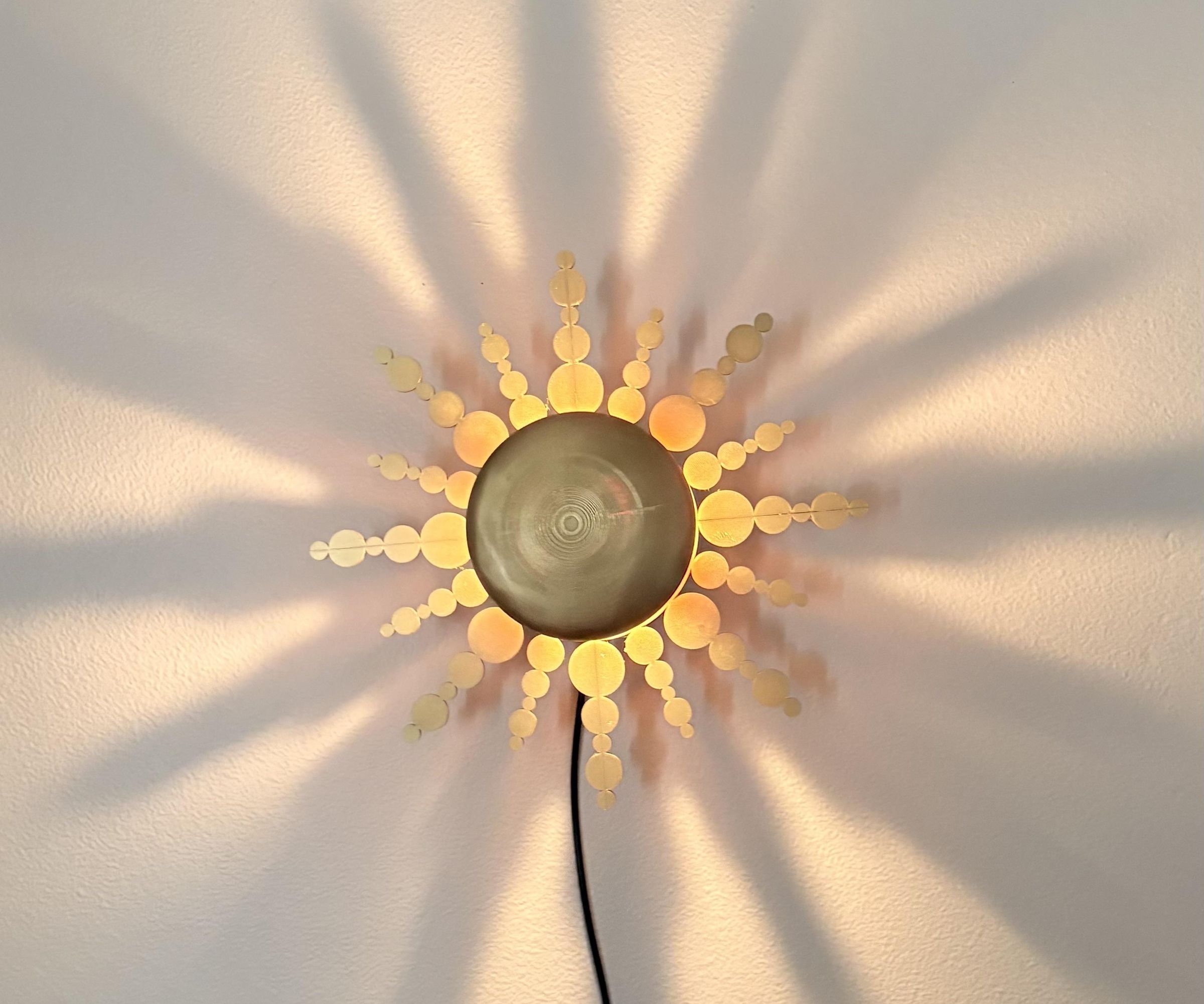 3D Sun Lamp