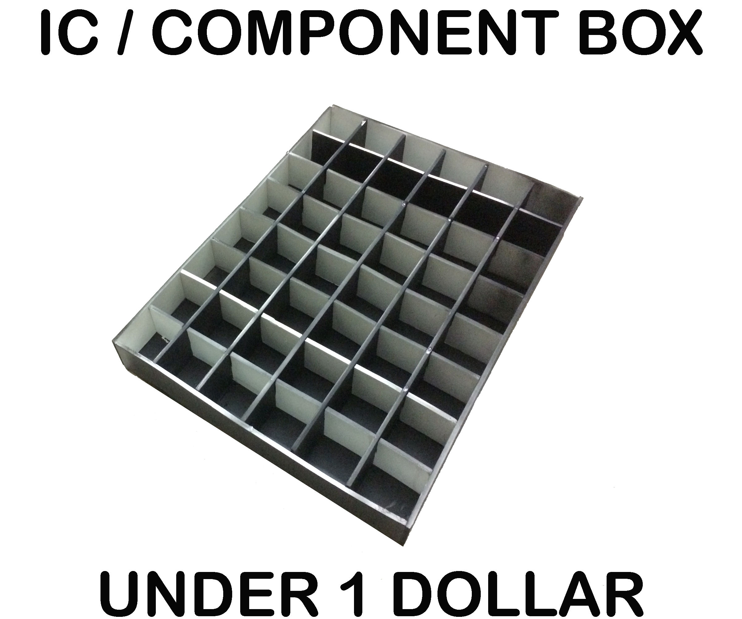 IC / COMPONENT STORAGE BOX UNDER 1 DOLLAR