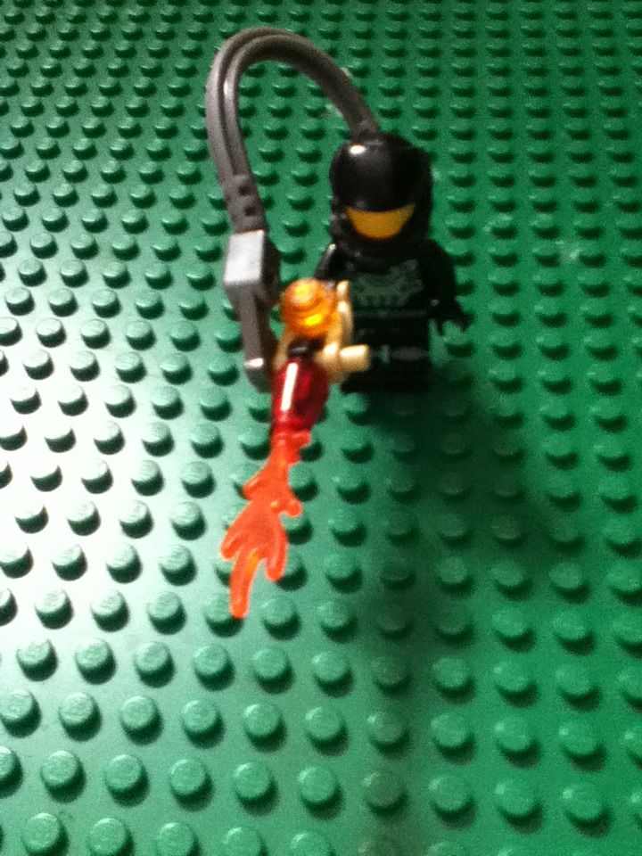 Lego Flame Thrower