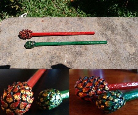 DIY DRAGON EGG PENCIL TOP
