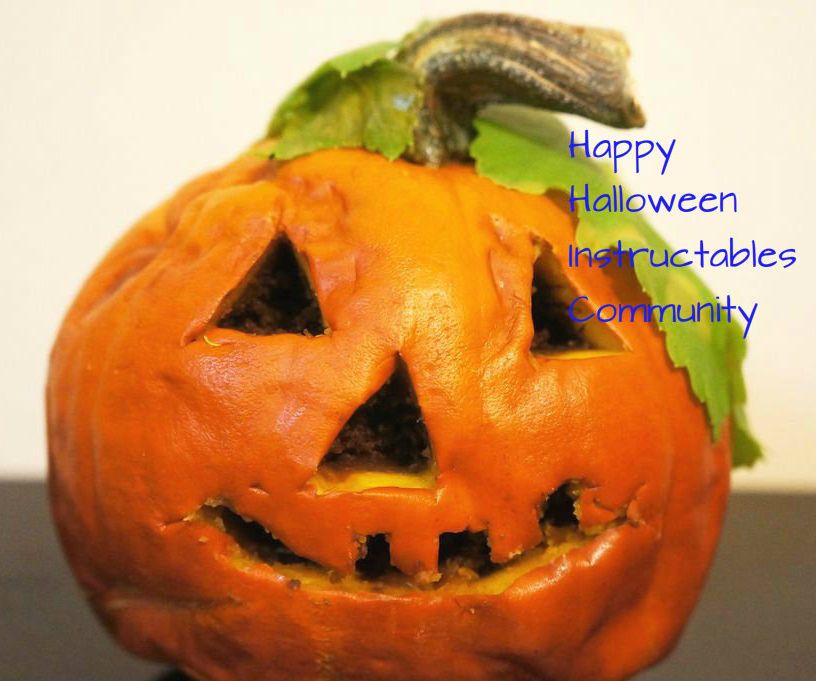 Bake a Cake Inside a Pumpkin and Carve It