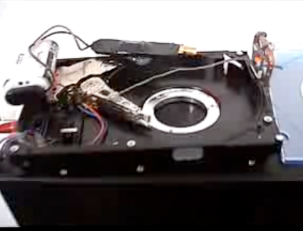 Make a Laser Show With an Old Hard Drive!