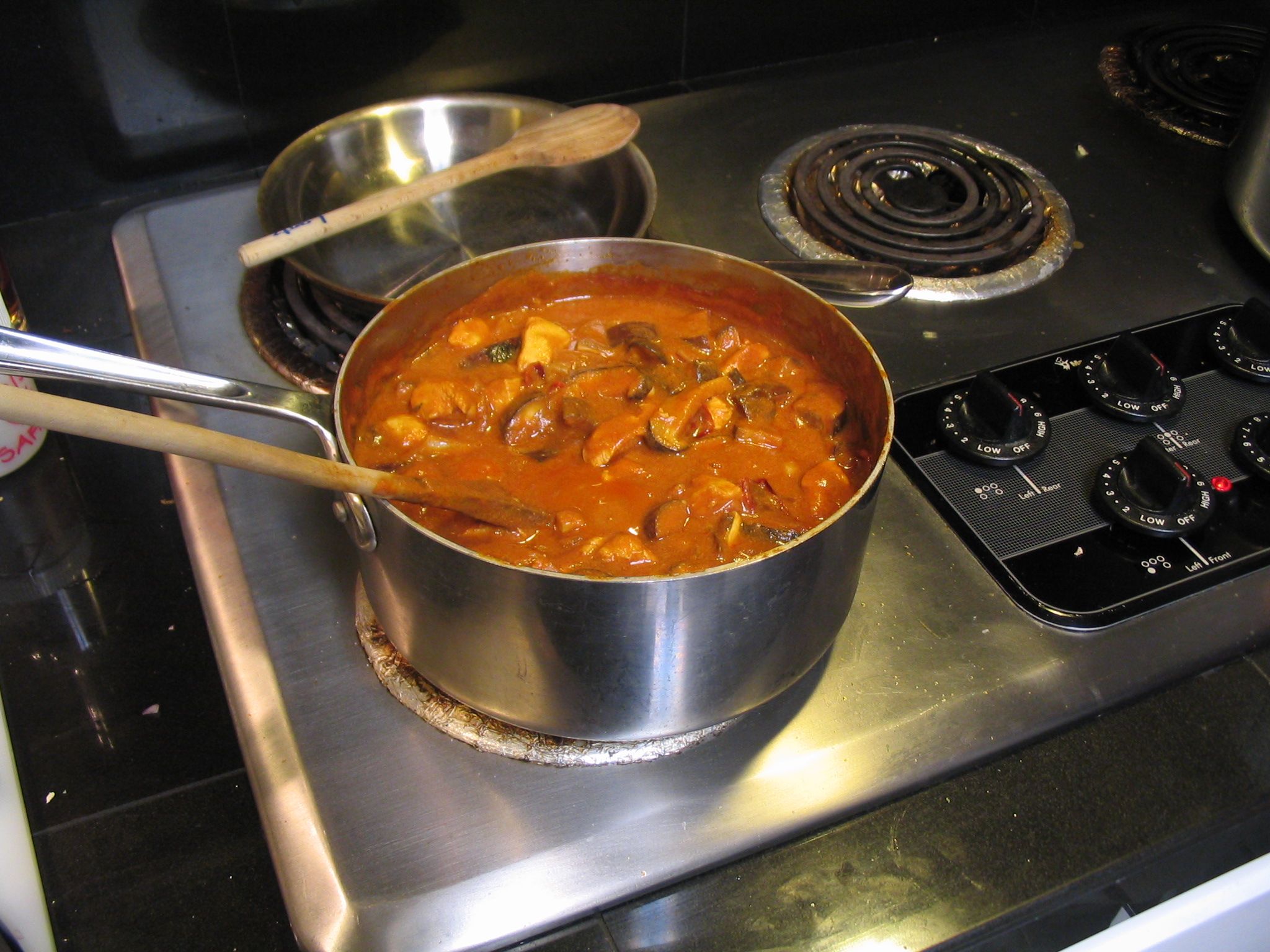 Red Curry With Chicken and Vegetables