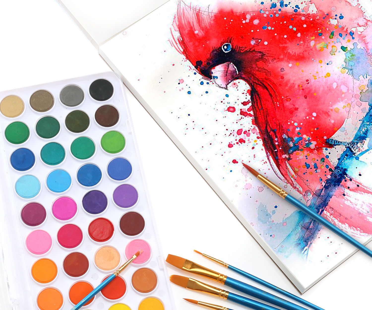 How to Make Homemade Watercolor Paint 7 Steps Instructables