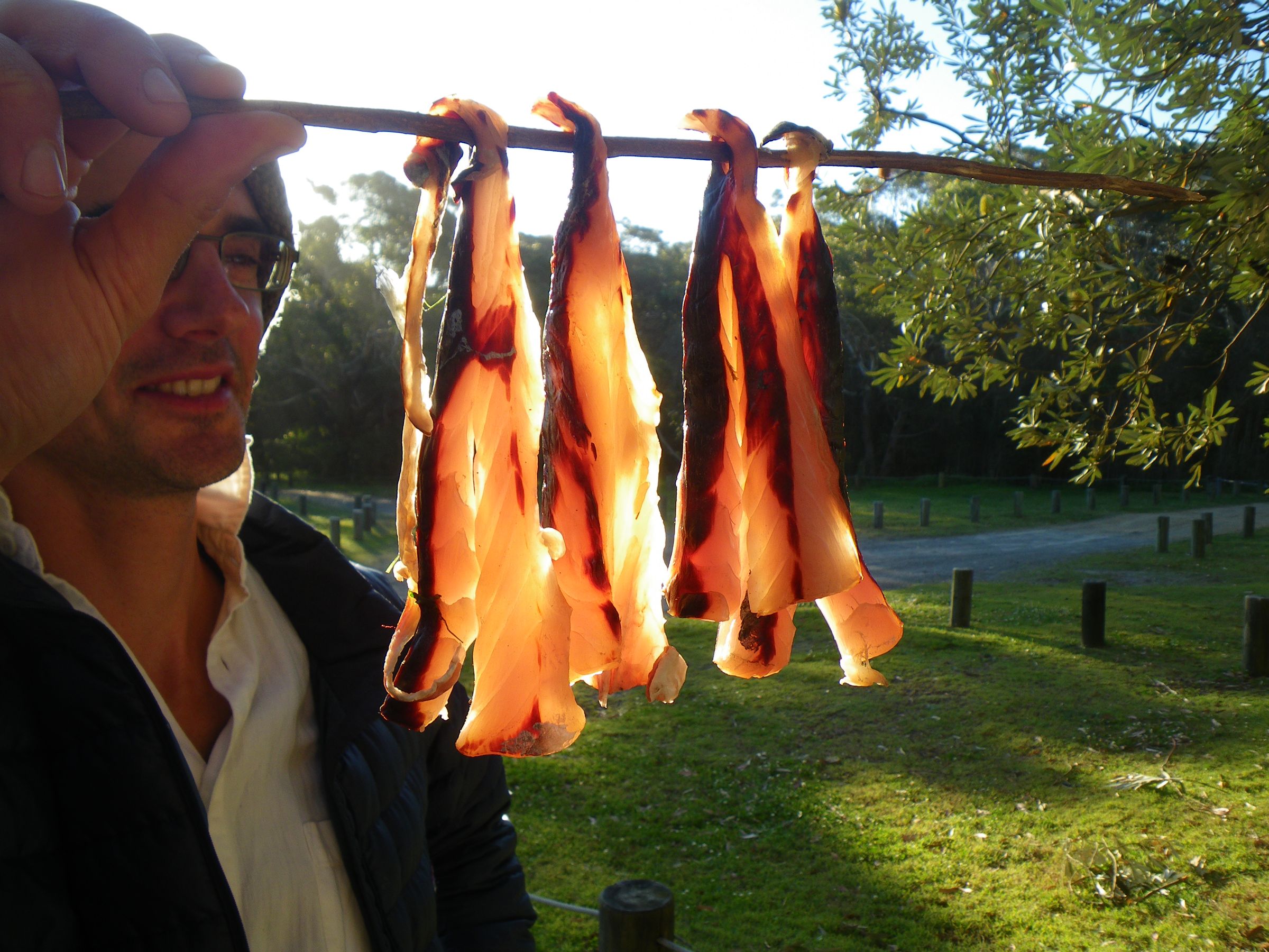Drying Fish With Sea Brine