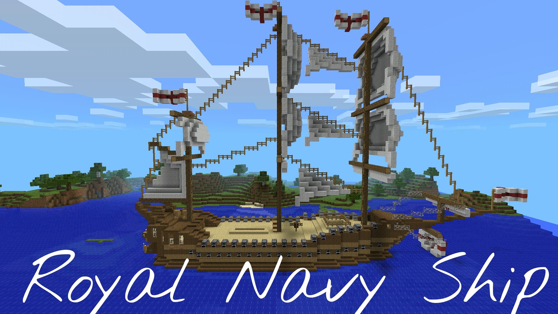 Minecraft PE - Royal Navy Ship