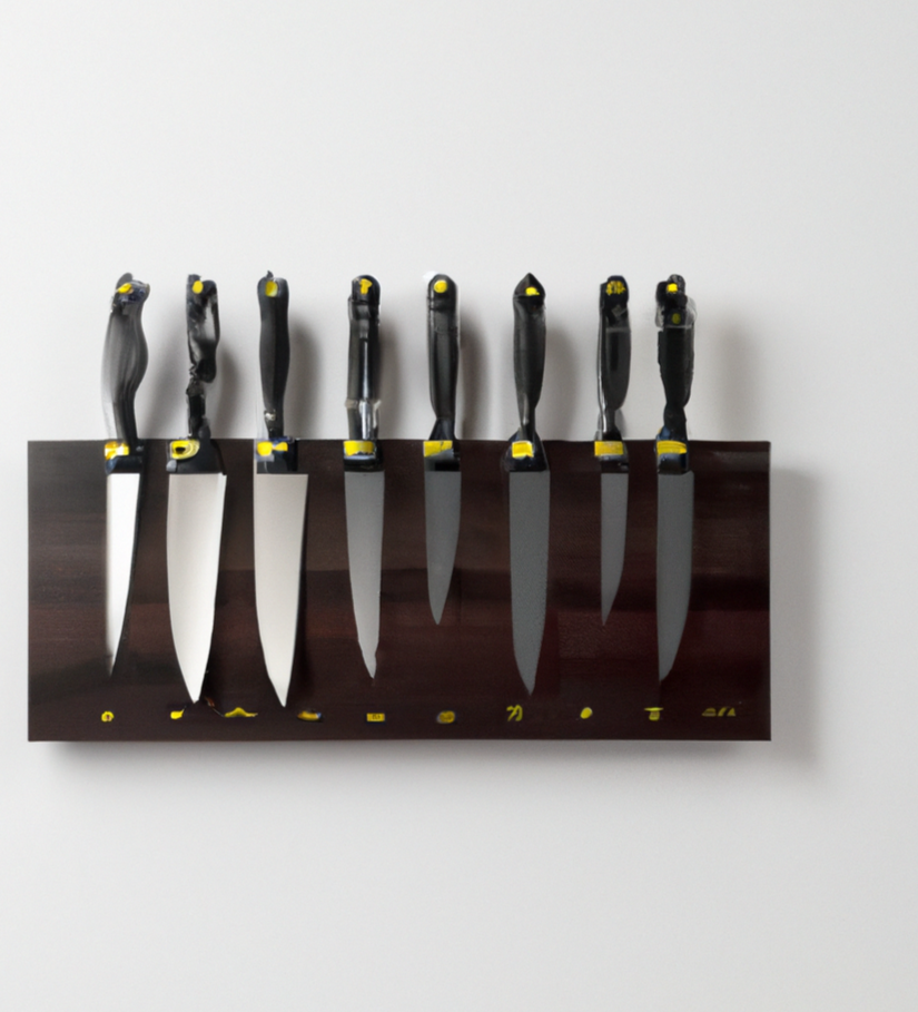 Wall Mounted Knife Holder 5 Steps Instructables