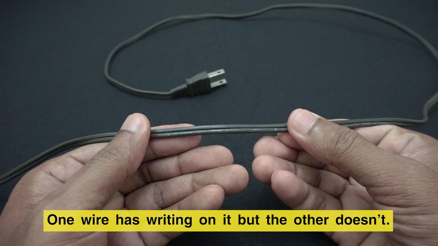 Understand the Difference Between the Two Wires.