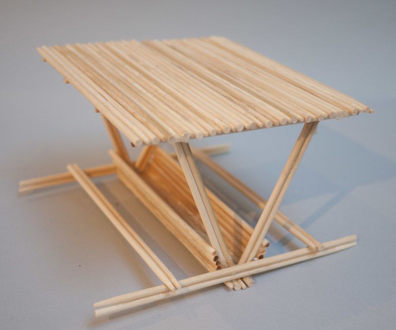 Chopstick Bird Feeder