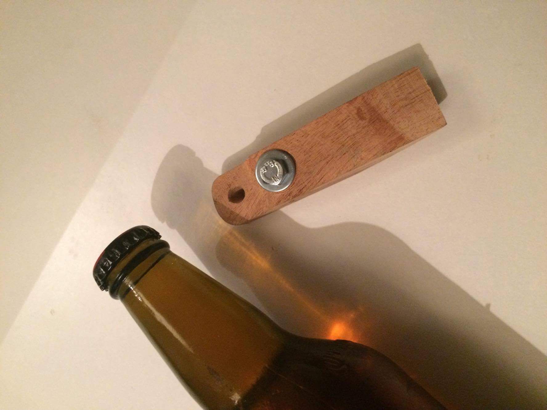 Rustic Pallet Bottle Opener - Image 1
