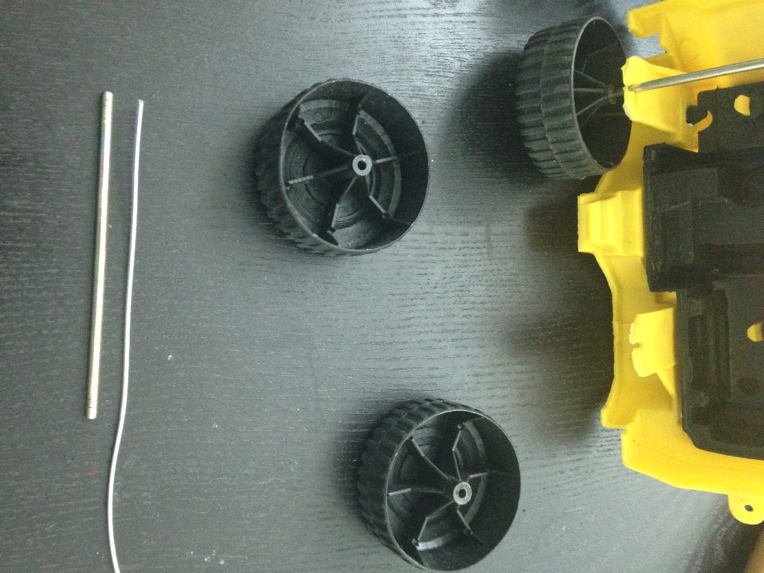 Pass a Wire Through the Gear 