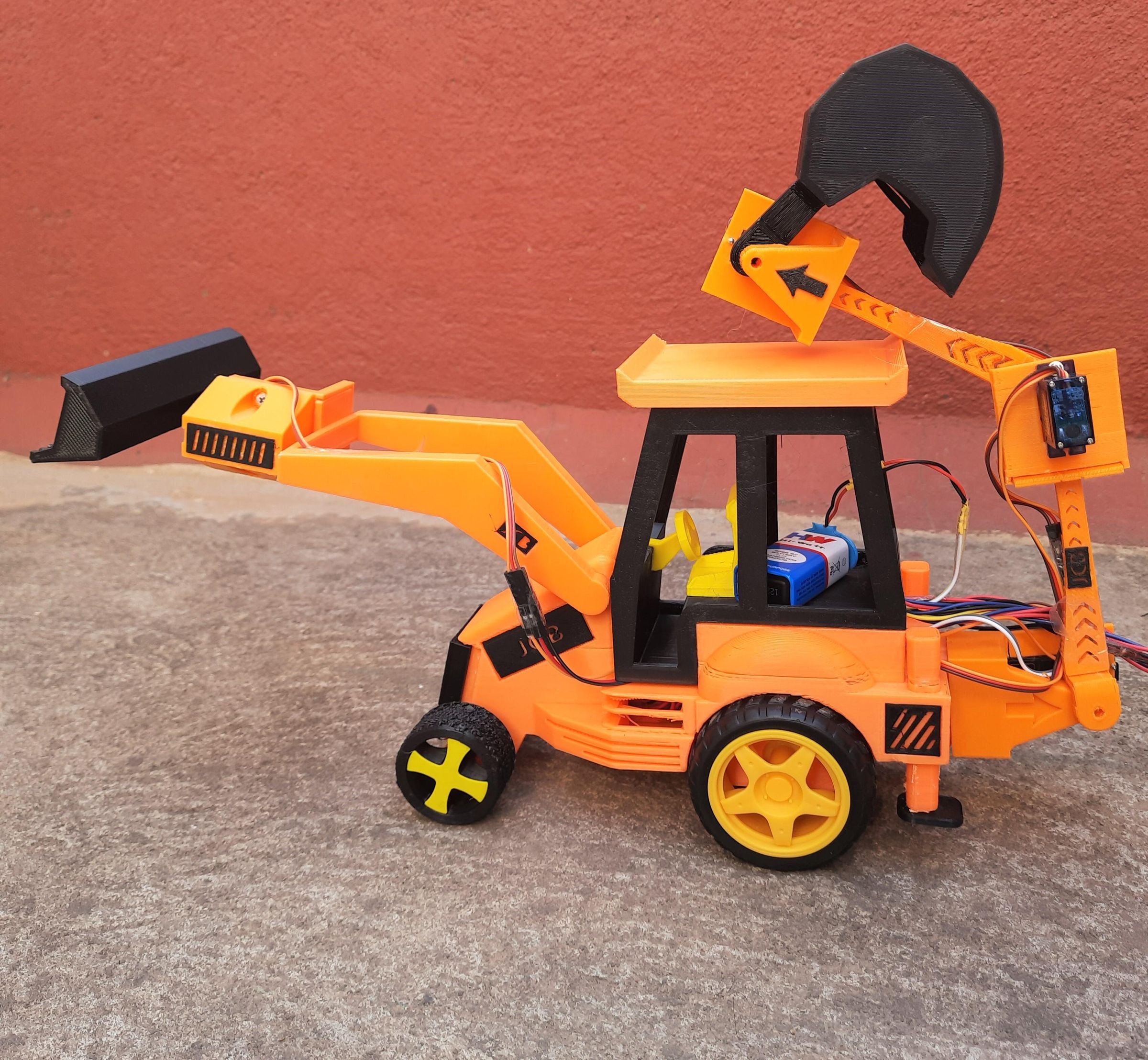 JCB Machine 22 Steps (with Pictures) Instructables
