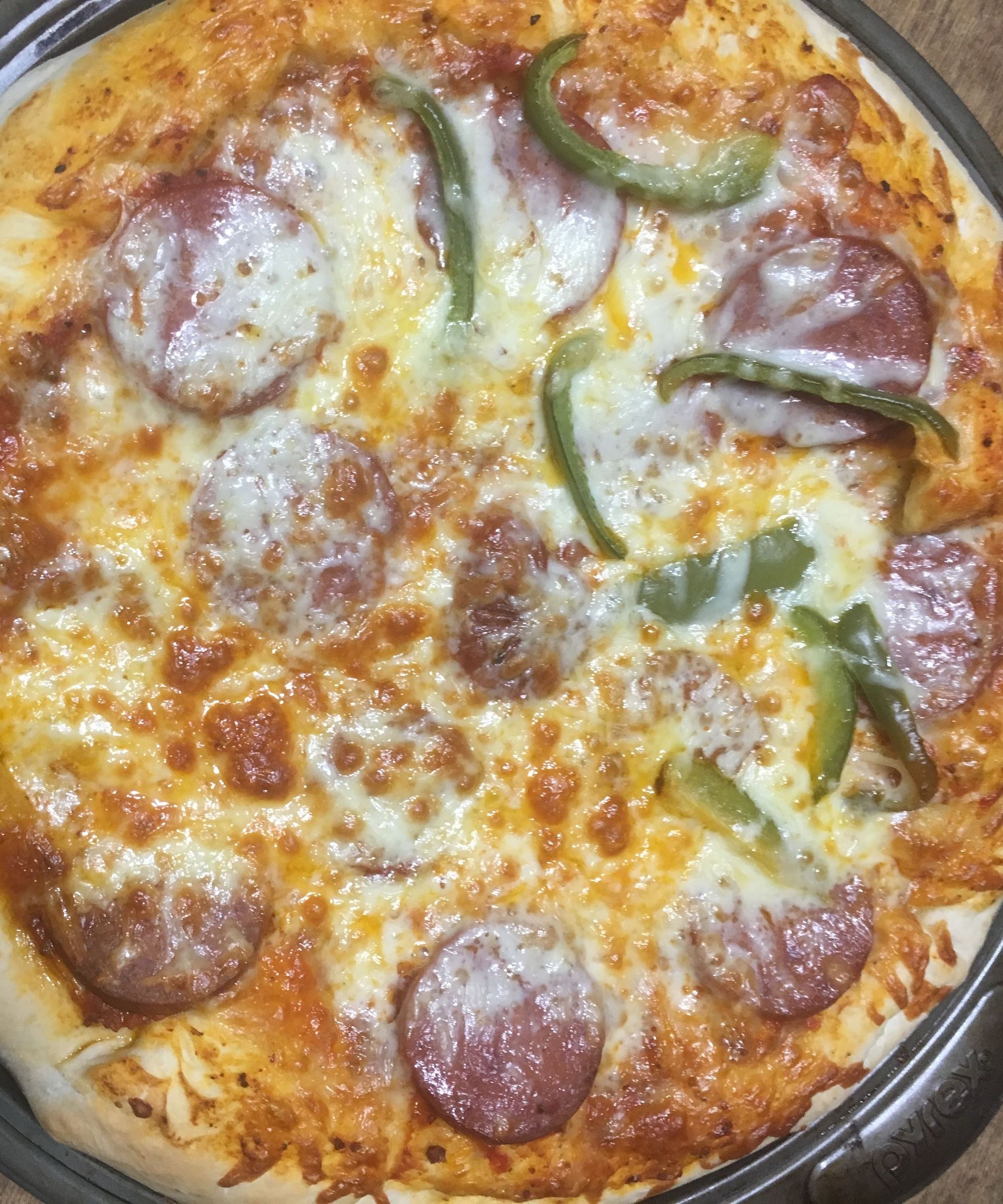 Making Stuffed Crust Pizza  