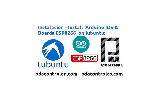 Installation Arduino IDE & Boards ESP8266 in Lubuntu