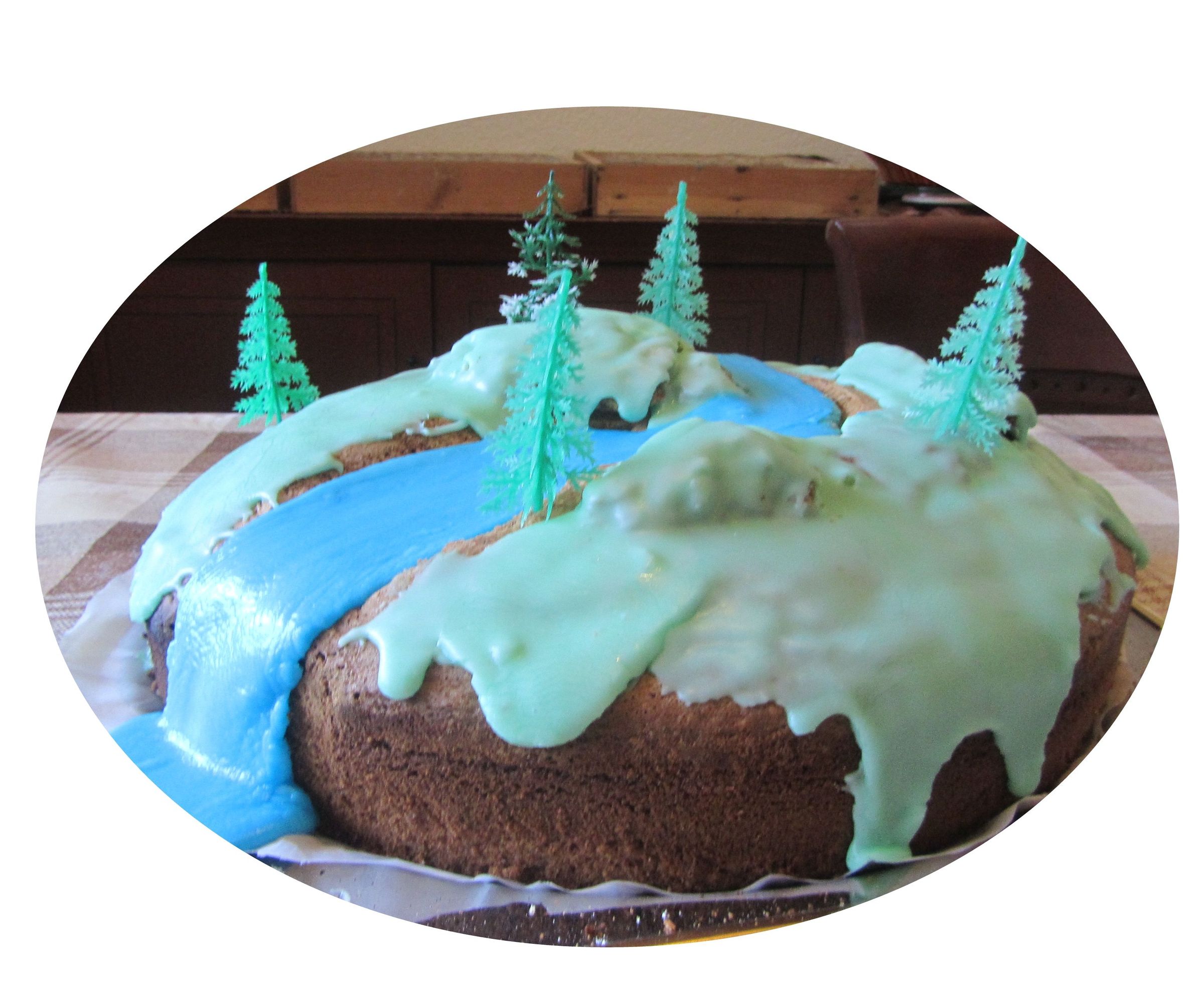 Waterfall Cake