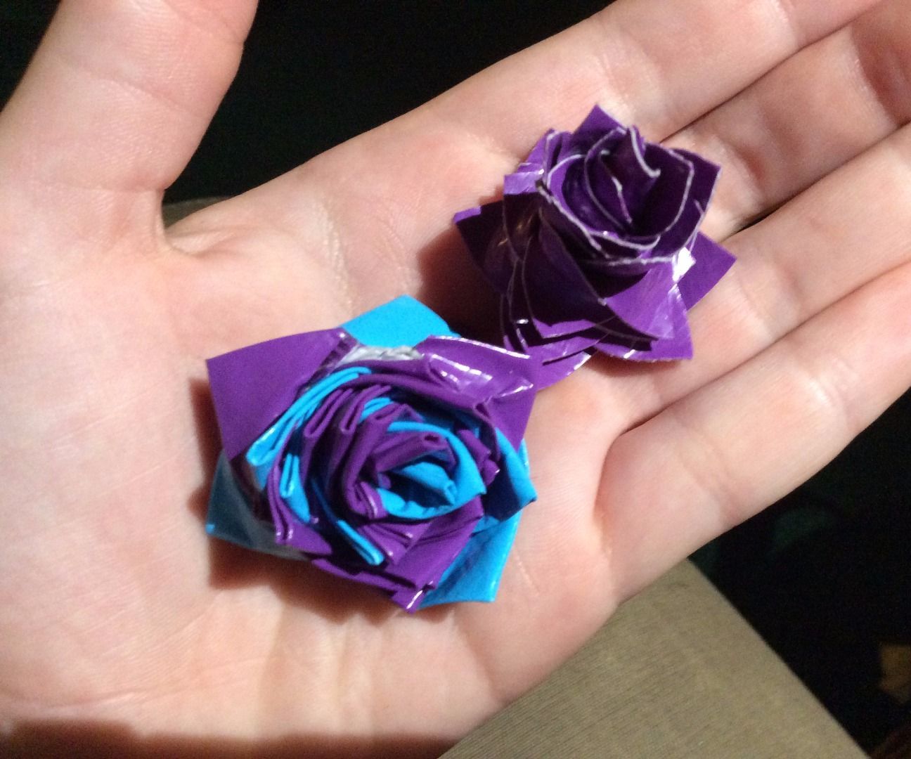 Duct Tape Flowers