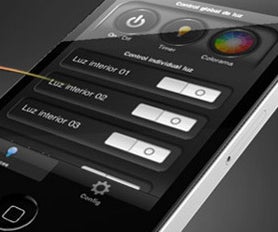 Arduino IPhone RGB-Led Strip & Cromalight