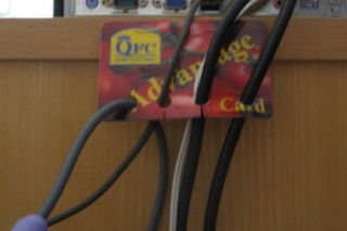 Credit Card Cable Organizer/Holder