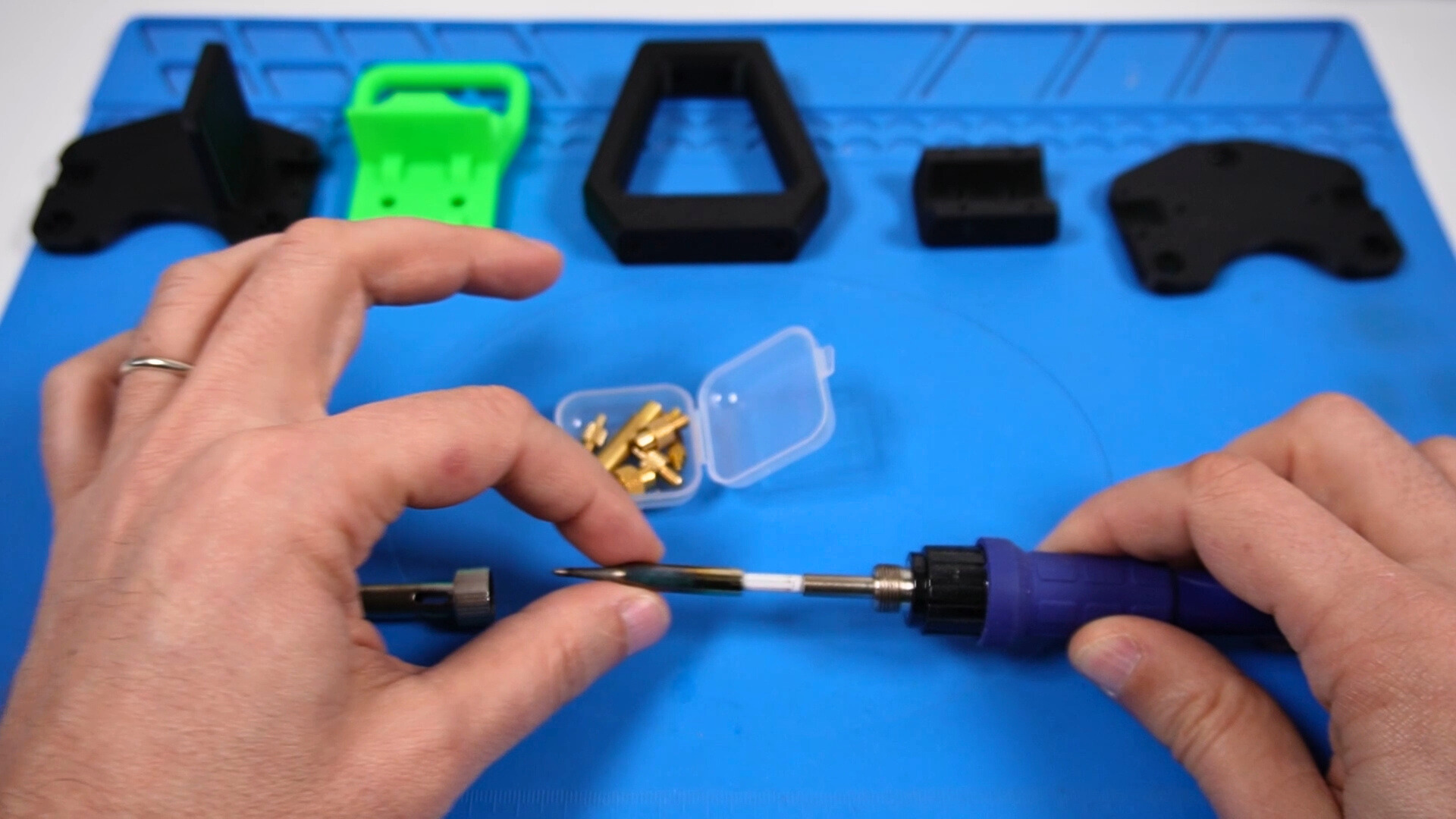 DIY Heat-Set Threaded Insert Press for 3D Printed Parts : 8 Steps (with ...