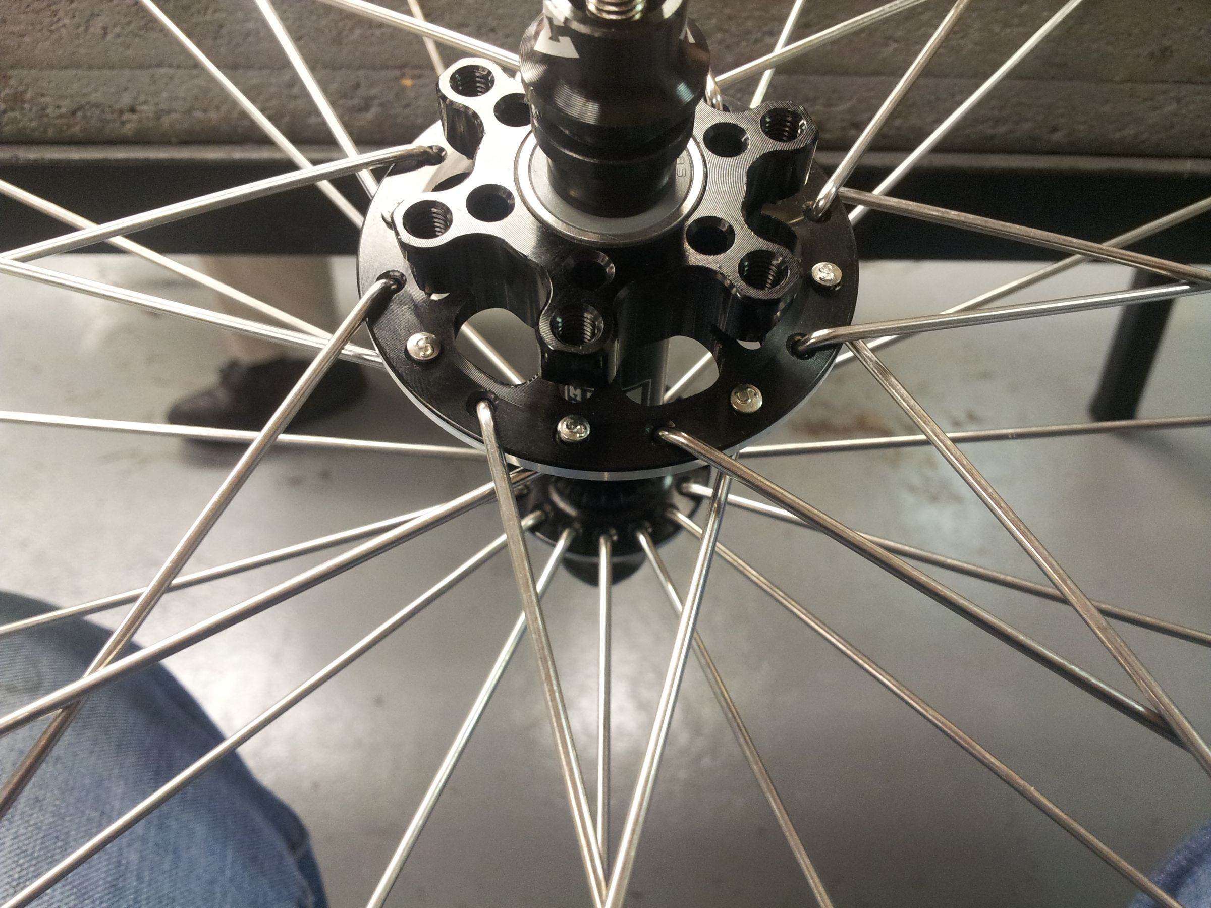 Menlo Park Building a Bicycle Wheel 5 Steps (with Pictures