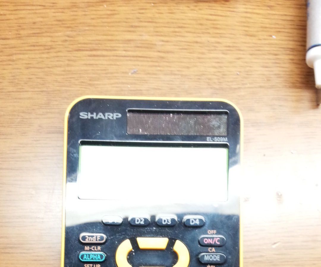 Hack to Sharp Science Calc.