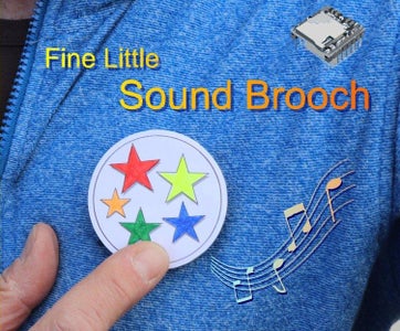 Fine Little Sound Brooch