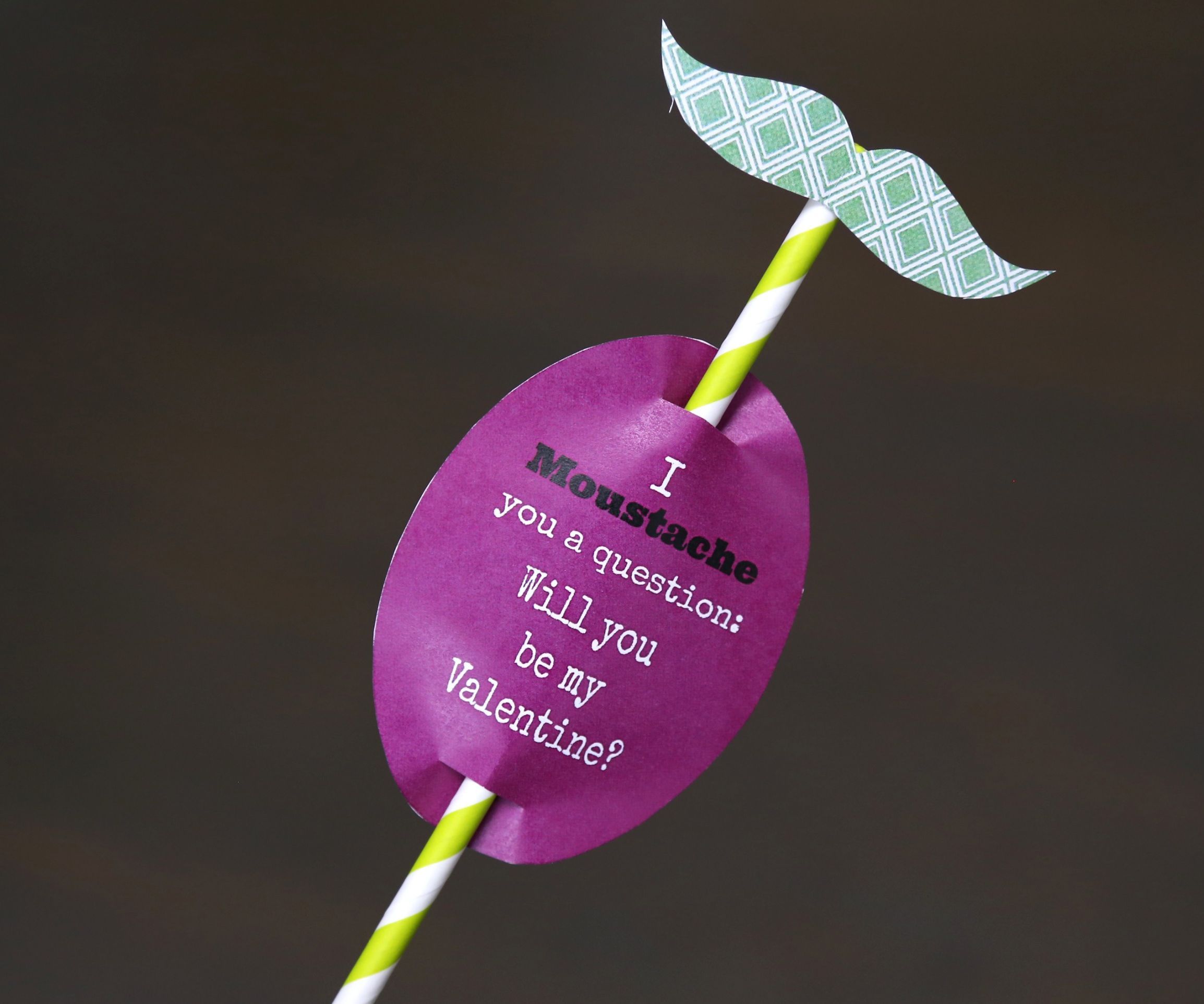 Moustache Valentines