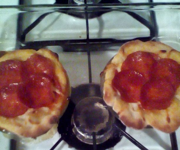 Mini Deep Dish Pizza