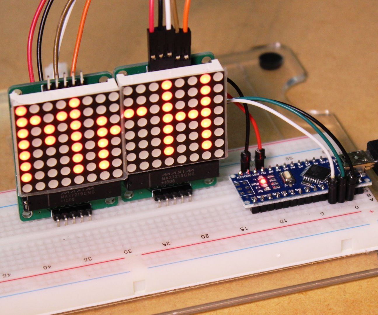 Arduino - Mini Dot Matrix Display