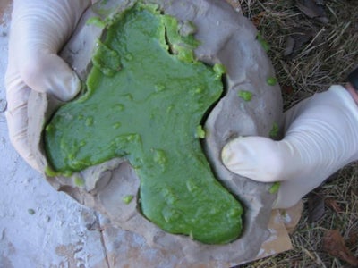 Pour the Mix Into the Mold!