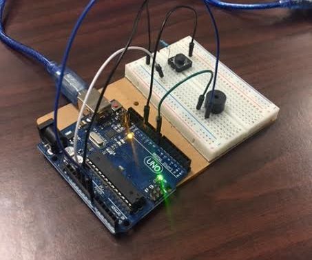 My Attempt at the Arduino Button Buzzer Melody