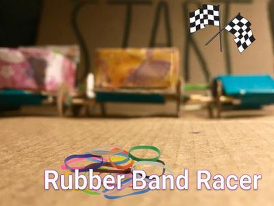 Rubber Band Racer 🚗----🚕-----🚙-----🏁 : 4 Steps (with Pictures ...