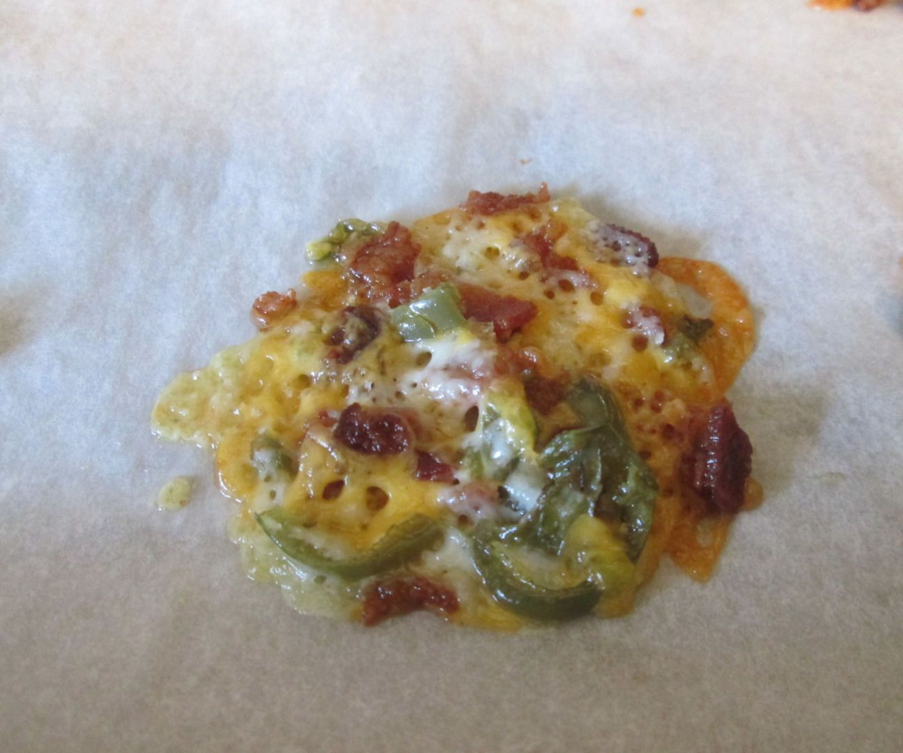 Bacon (and/or Jalapeno) Cheese Crisps