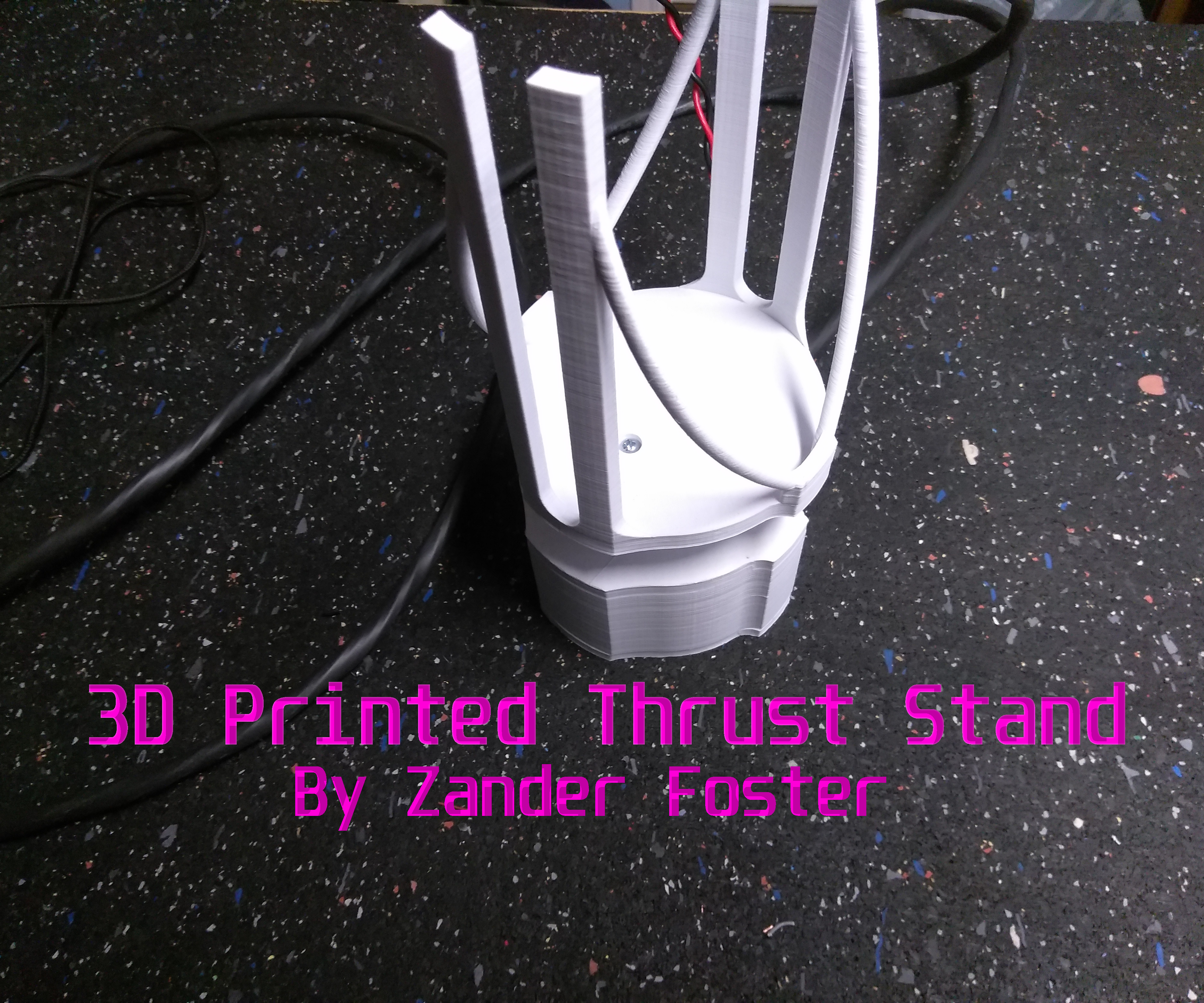 3D Printed Rocket Test Stand