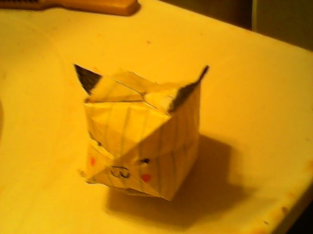 Origami Pikachu
