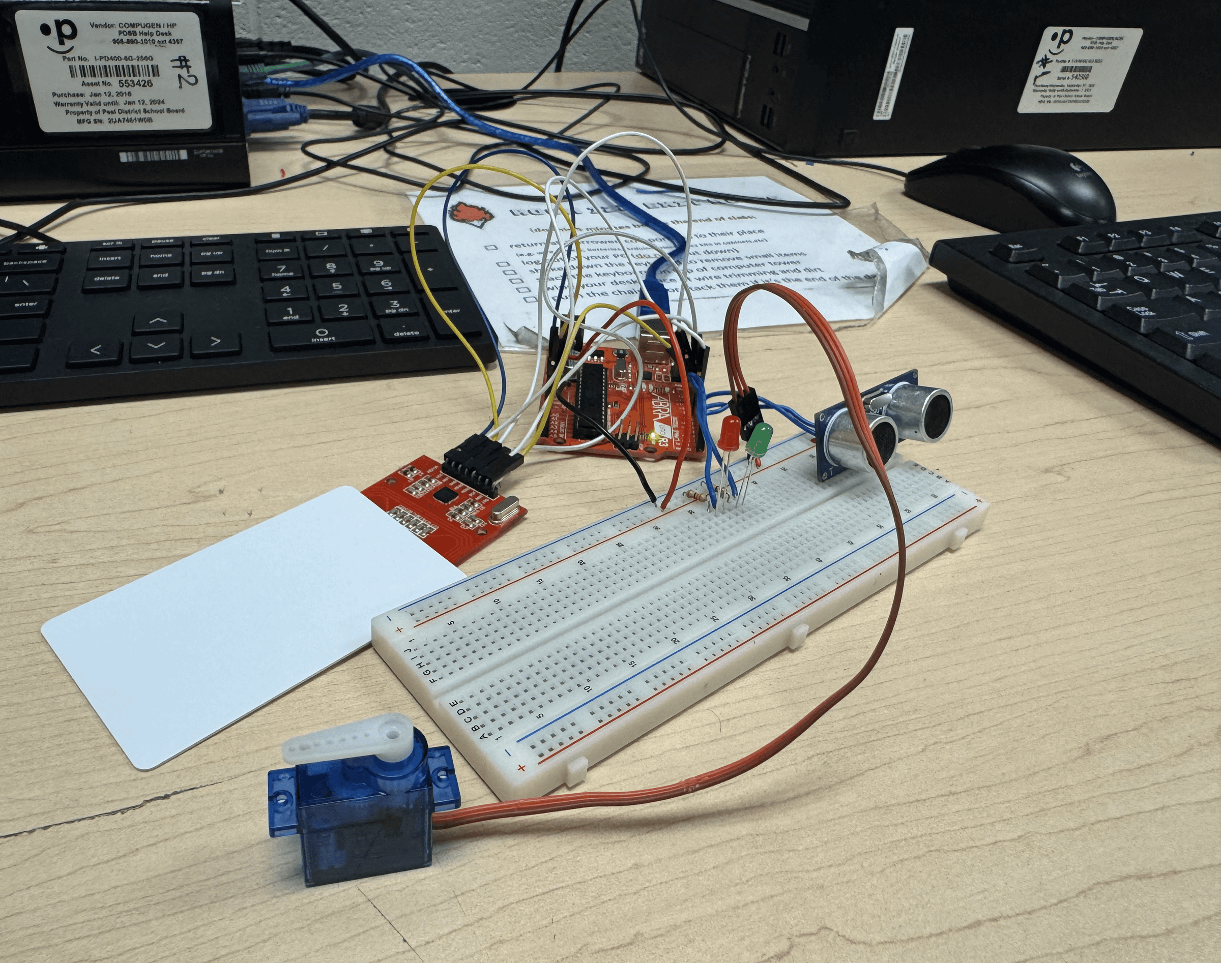 Automated Gate System Arduino