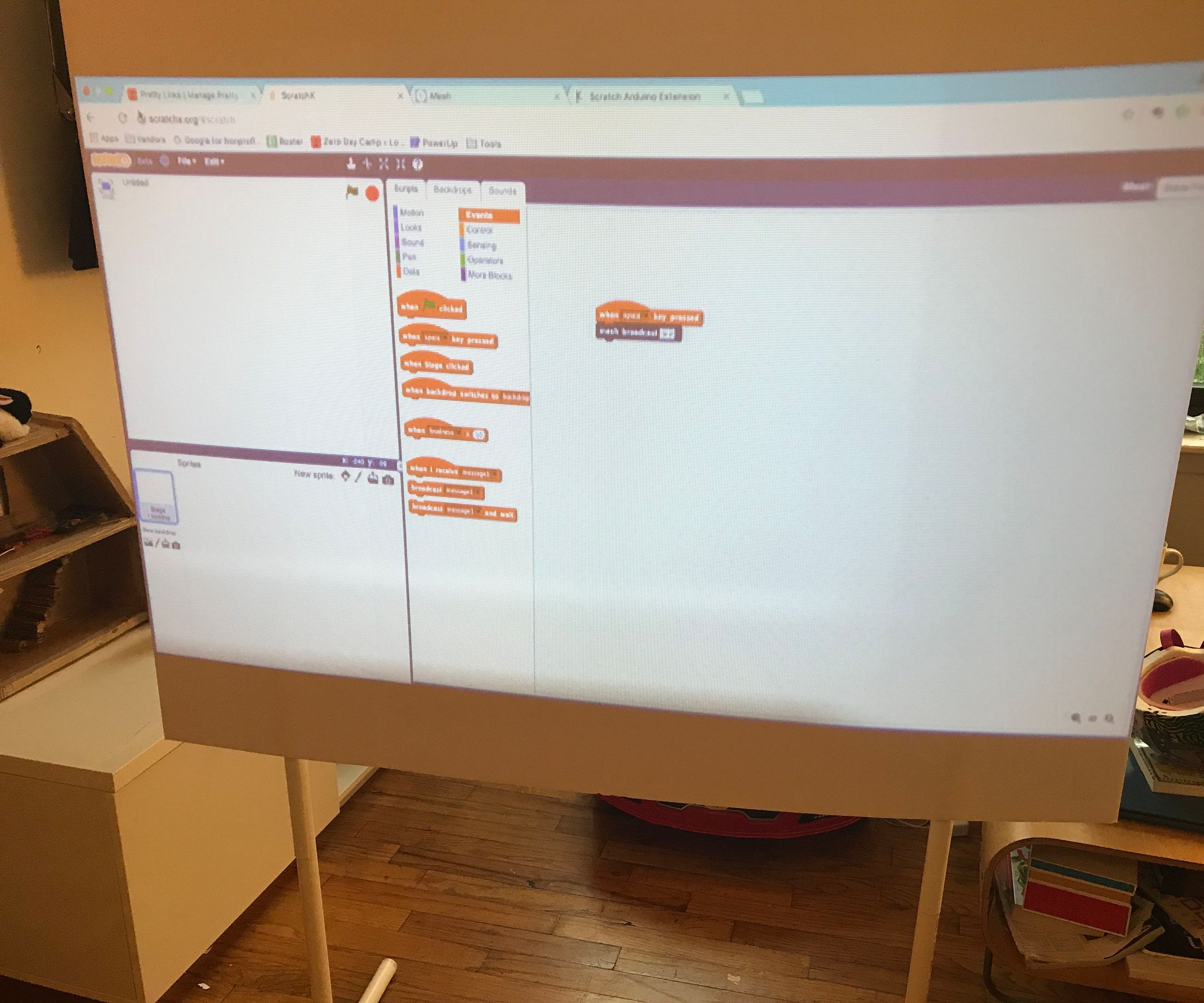 Portable PVC Projection Screen