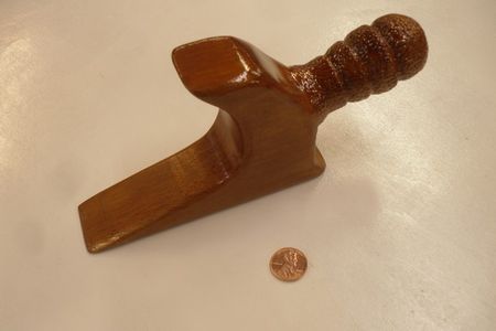 Wood Turning: Totally UNIQUE Door Stop