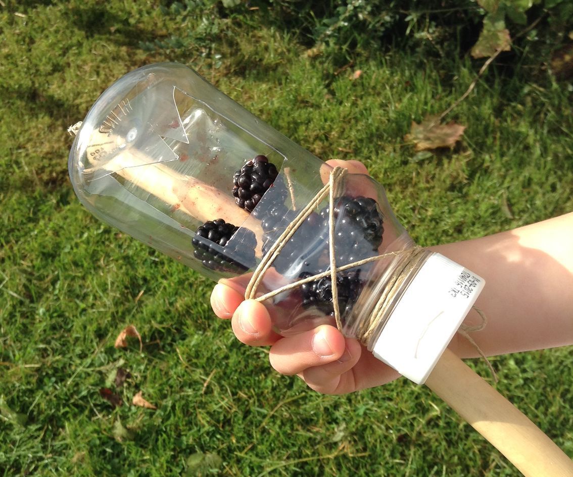 Berry Picker From Scrap