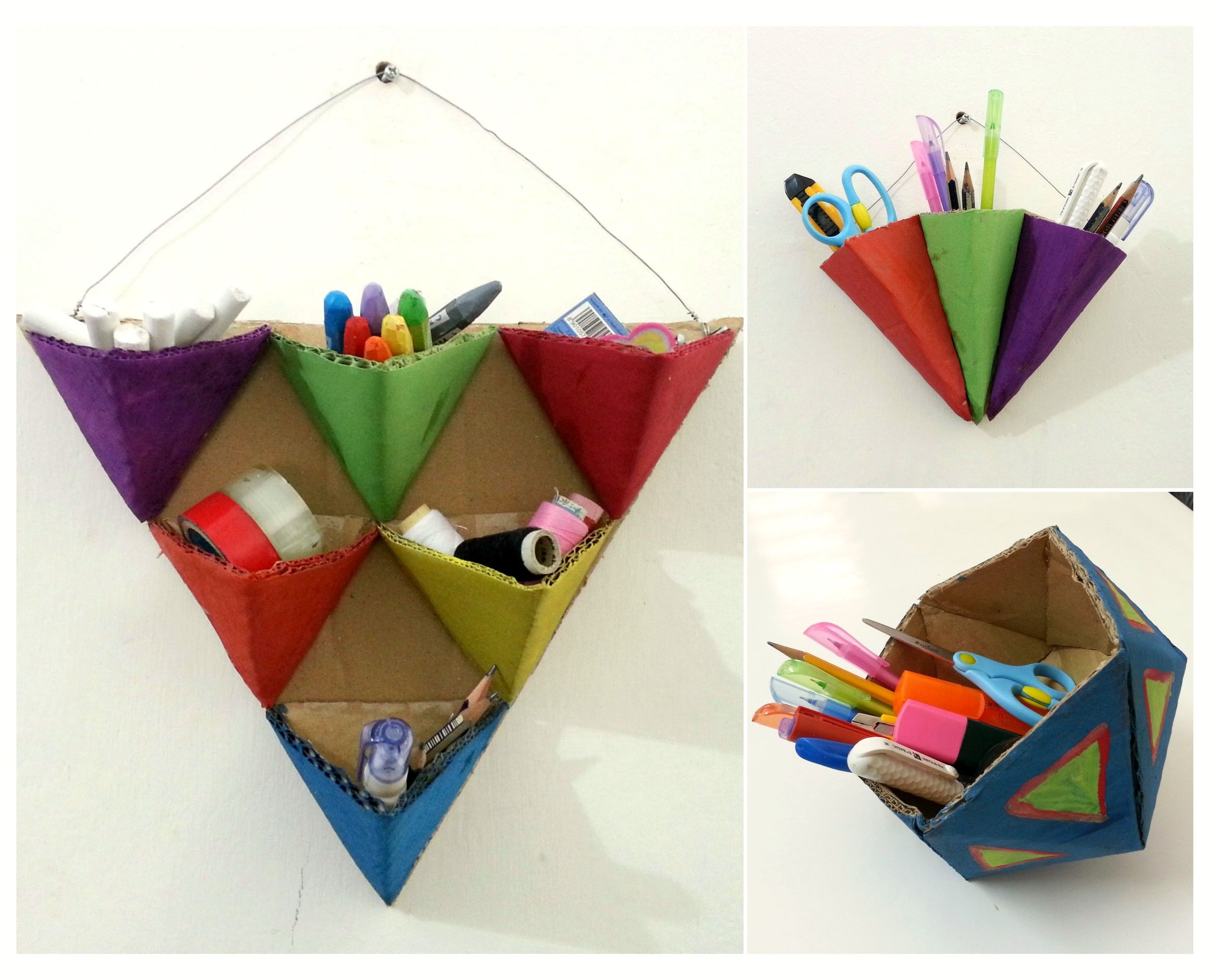 DIY Triangle Organizers