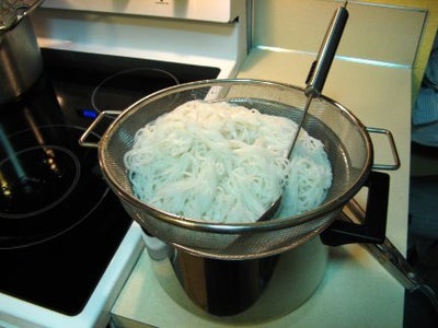 Rinsing the Noodles